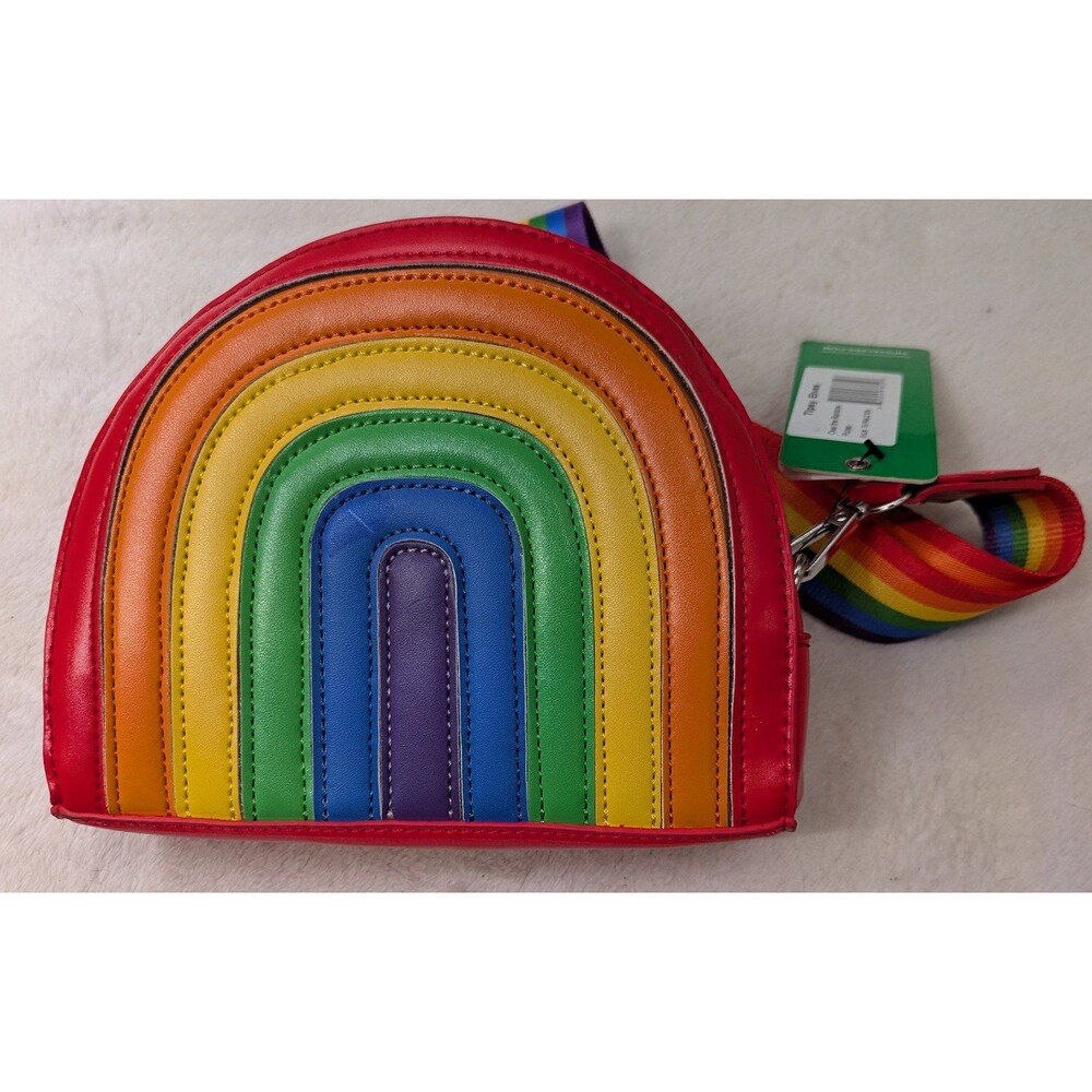 Rainbow Crossbody Bag Purse tipsyelves
